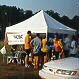 Registration tent